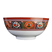 Thunder Group 5208TP 8" Rice Bowl Peacock 56 oz. | Case of 12