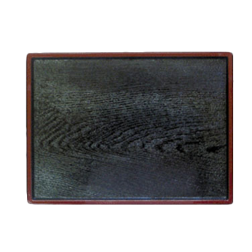 Thunder Group 9-1/2"(l) x 12"(w) Wooden Obon Serving Tray | Model No. PLA013