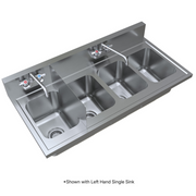 BK Resources DDI4-R5-1014HS-PG Sink, Drop-In