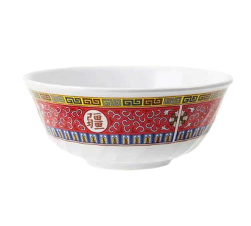 G.E.T. M-608-L Longevity 7-3/4" 1.5 qt. Fluted Melamine Serving Bowl | Case of 12