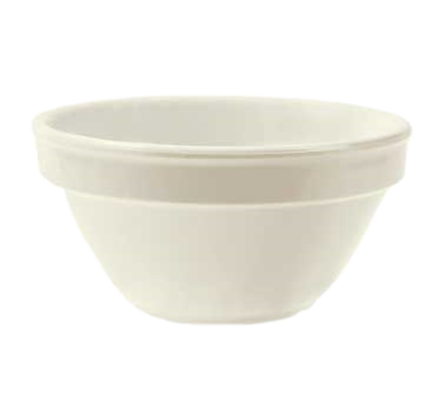 G.E.T. BC-170-DI Diamond Ivory 8 oz. Ivory Melamine Bouillon Cup | Case of 48