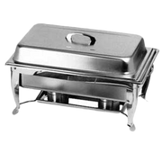 Thunder Group SLRCF005 Economy Full Size Chafer w/ Lift Off Lid | 8 Qt.