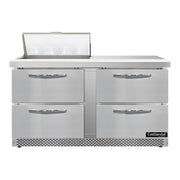 Continental Refrigerator SW60N8-FB-D Refrigerated Counter, Sandwich / Salad Unit