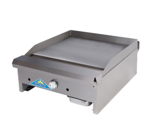 Comstock-Castle EG18-T 18" Thermostatic Countertop Gas Griddle | 36,000 BTU