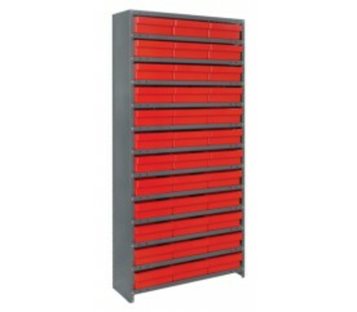Quantum CL1275-801 Shelving Unit, Solid Flat