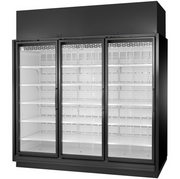 True Mfg. TRM3L-NN-BLK-WHT-1BLKRRR-4 Merchandiser Refrigerator
