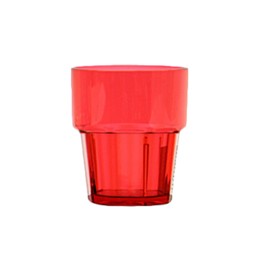 Thunder Group PLPCTB108RD Diamond 8 oz. Rocks Glass | Case of 12