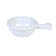 Thunder Group CR305W 4 1/4" X 6 3/4" X 2", Soup Bowl W/Handle, White 10 oz. | Case of 12