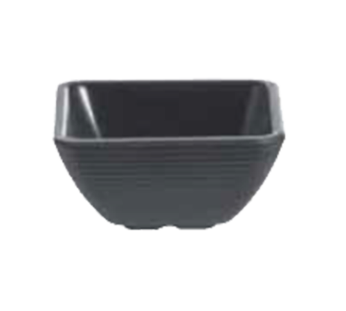 Tablecraft RAMS4 4 oz. Square Ribbed Melamine Ramekin