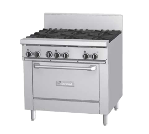 Garland GF36-6R Range, 36" Restaurant, Gas