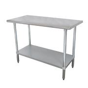 Advance Tabco MSLAG-244-X Stainless Steel Work Table w/ Adjustable Undershelf | 48" x 24"