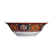Thunder Group 5108TP 8" Deep Bowl, Peacock 34 oz. | Case of 12