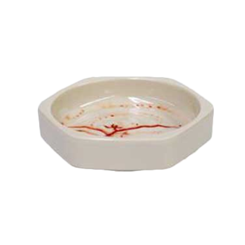 Thunder Group 6602GD Gold Orchid 3 oz. 4" Dish | Case of 12