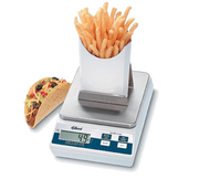 Edlund E-160 FF 160 oz. x 1 oz. Digital Portion Scale w/ French Fry Platform
