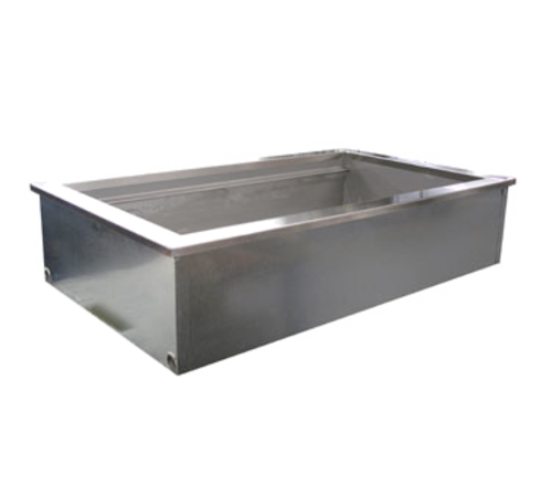Delfield N8043 3-Pan Drop-In Cold Food Well
