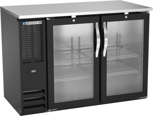 Beverage Air BBN48HC-G-B Back Bar Cooler