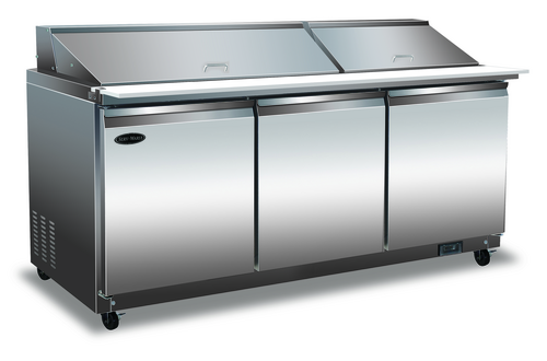 Serv-Ware SP72-30M-HC-T Mega Top Sandwich / Salad Prep Table