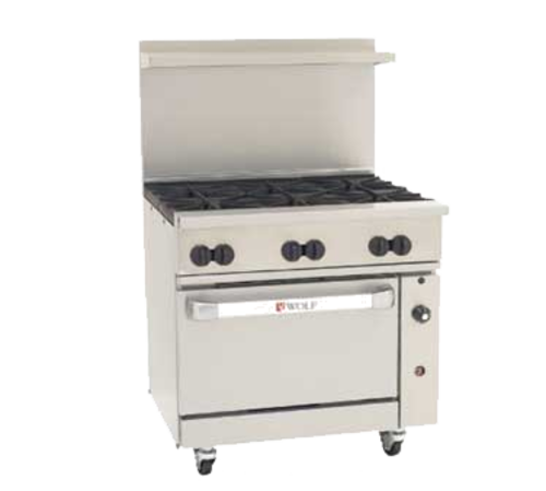Wolf C36C-6B-QS-COMMANDER 36" Gas Range