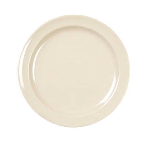 Thunder Group NS105T 5-1/2" Tan Melamine Plate | Case of 12