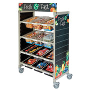 Cambro CSFLEXMERCH000 Flex Station “Fresh & Fast” 24” Merchandiser Signs