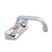 BK Resources BKF-W-10-G 4" Center Wall Mount Faucet w/10" Spout