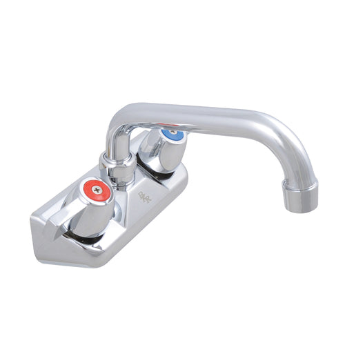 BK Resources BKF-W-10-G 4" Center Wall Mount Faucet w/10" Spout