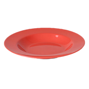 Thunder Group CR5811RD 11 1/4" Pasta Bowl, Orange 16 oz. | Case of 12