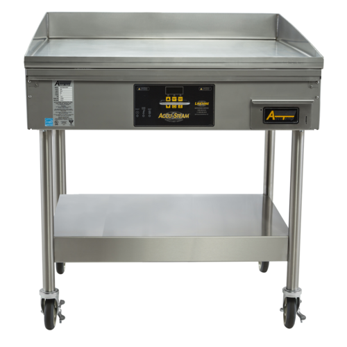 AccuTemp EGF2083B4850-T1 48" x 24" Electric Griddle w/ Stand and Casters