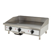 Toastmaster TMGE36 36" Thermostatic Electric Countertop Griddle | 208/240V
