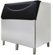 Icetro IB-085-48 48" Slope Front Ice Storage Bin | 800 Lbs. Capacity
