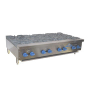 Comstock-Castle FHP48 48" 8-Burner Countertop Gas Hot Plate | 216,000 BTU