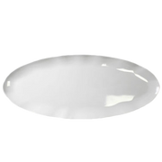 Thunder Group 24" x 10" Passion White Melamine Platter | Model No. RF2024W