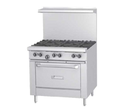 Garland GF36-4G12R Range, 36" Restaurant, Gas