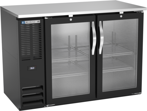 Beverage Air BBN48HC-FG-B Back Bar Cooler