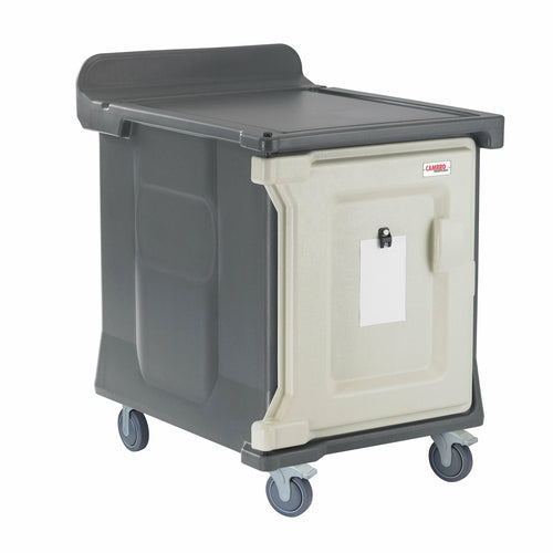 Cambro MDC1520S10DH Dual Access Meal Delivery Cart w/ Heavy Duty Casters | 10-Tray (15" x 20")