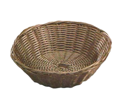 Tablecraft 2475 8.5" Round Handwoven Bread Basket | Multiple Color Options