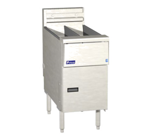 Pitco Frialator (Middleby) SE14T Fryer, Electric, Floor Model, Split Pot