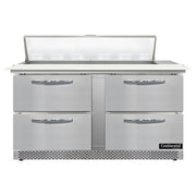 Continental Refrigerator SW60N12C-FB-D Refrigerated Counter, Sandwich / Salad Unit
