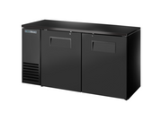 True Mfg. TBB24-60-2S-Z1-BST-B-1 Back Bar Cooler