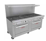 Southbend 4721AA 72" 12 Burner Gas Range w/ 2 Convection Ovens