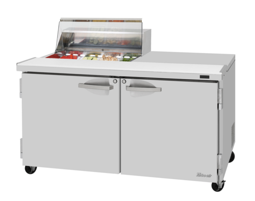 Turbo Air PST-60-08S-N-CL Sandwich / Salad Prep Table