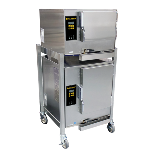 AccuTemp E3/E62083E150 DBL Evolution 9 Pan Electric Floor Model Convection Steamer | 208V