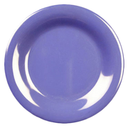 Thunder Group CR005BU Purple 5 1/2" Wide Rim Plate | Case of 12