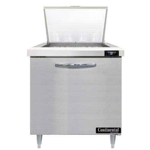 Continental Refrigerator D32N12M Refrigerated Counter, Mega Top Sandwich / Salad Unit