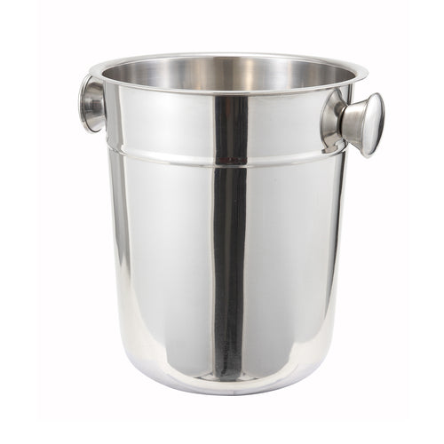 Winco WB-8 8 qt. Stainless Steel Wine Bucket