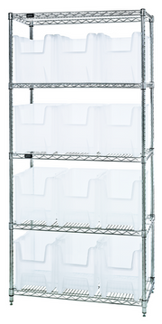 Quantum WR5-600CL Shelving Unit, Wire