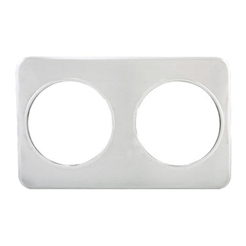 Winco ADP-808 Adapter Plate w/ Two 8-3/8" Openings
