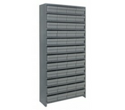 Quantum CL1275-701 Shelving Unit, Solid Flat