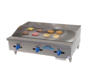 Comstock-Castle 3272MG 72" Manual Countertop Gas Griddle | 150,000 BTU