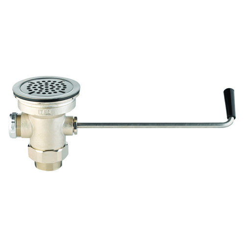 T&S Brass B-3952 3-1/2" Twist Waste Valve